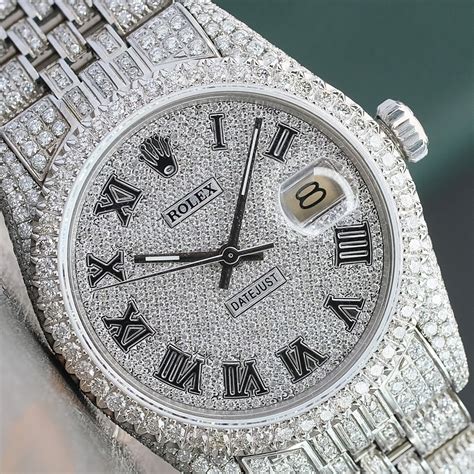 rolex datejust diamond bezel replica|rolex datejust diamond dial 36mm.